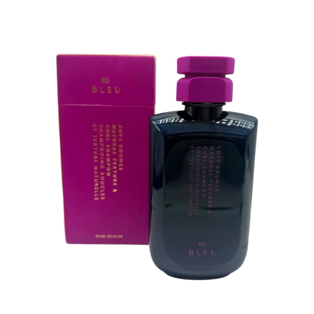 R+Co Bleu Soft Bounce Natural Texture & Curl Shampoo‎ Vegan 8.5 Fl Oz